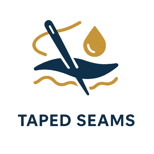 Taped Seams horse rug logo